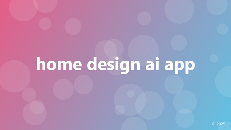 home design ai app