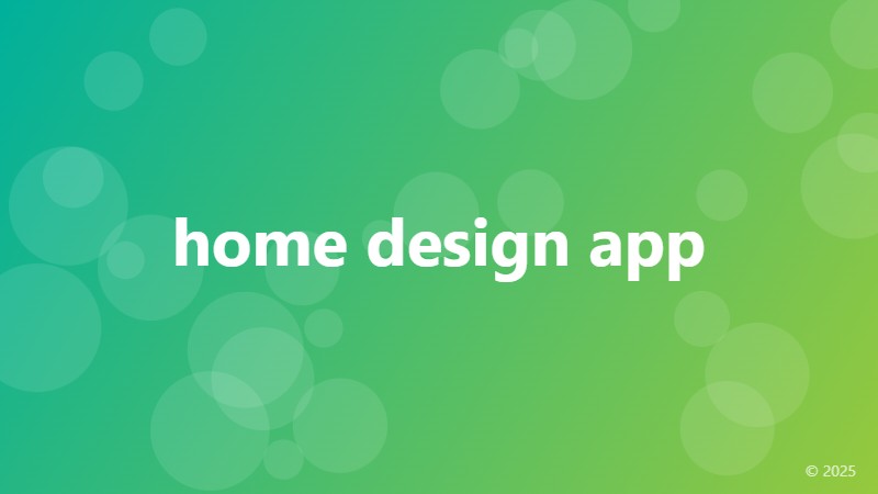 home design app