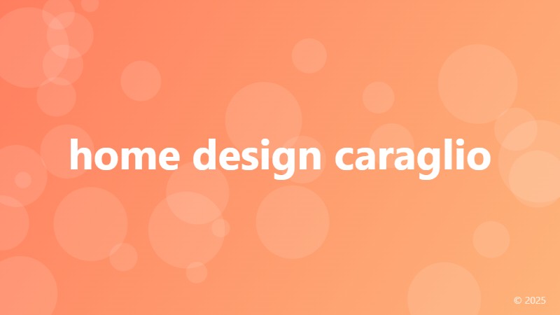 home design caraglio