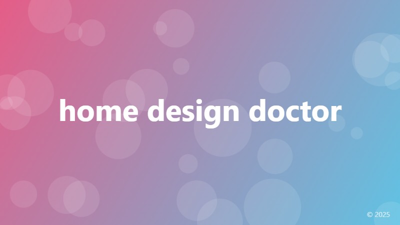 home design doctor