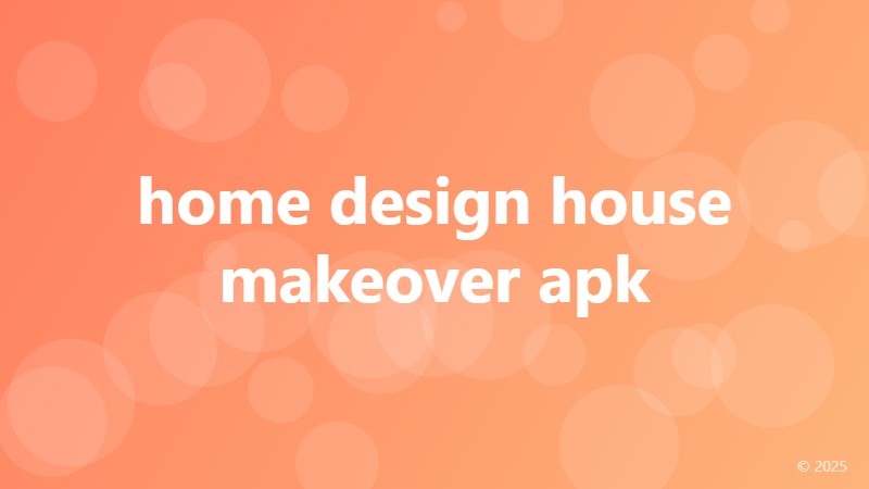 home design house makeover apk