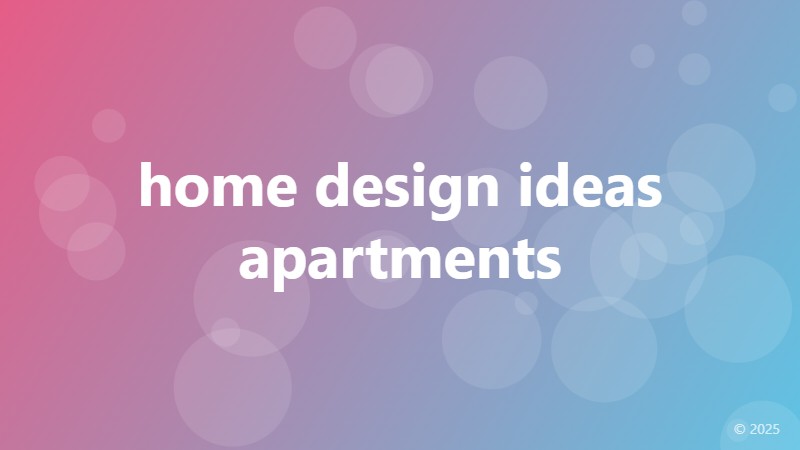 home design ideas apartments