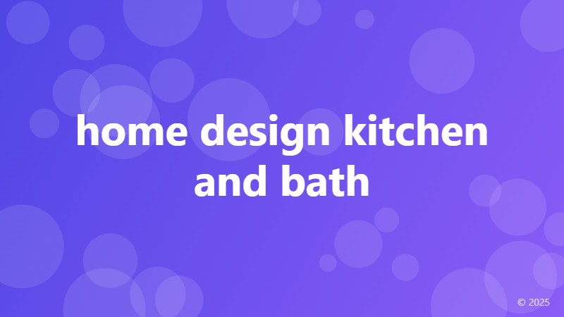 home design kitchen and bath