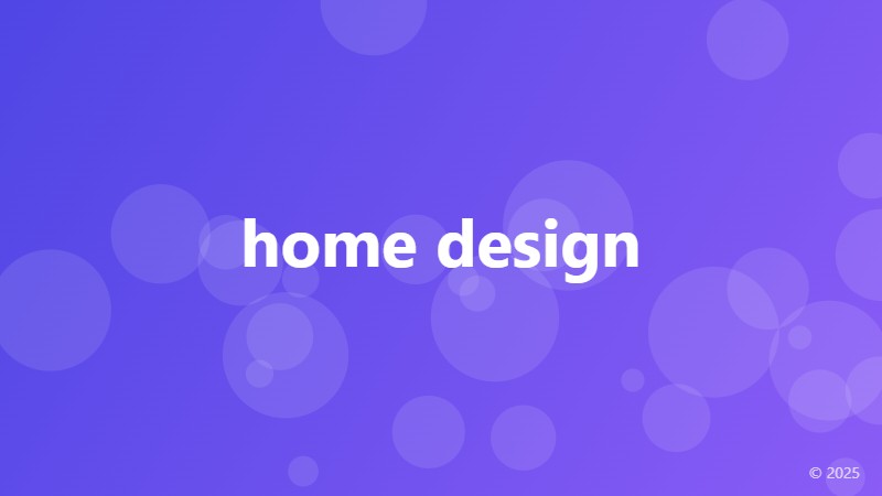 home design