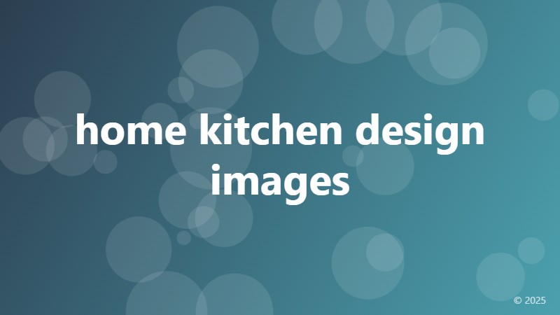 home kitchen design images