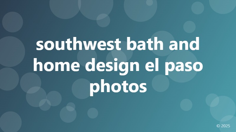 southwest bath and home design el paso photos