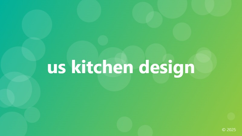 us kitchen design